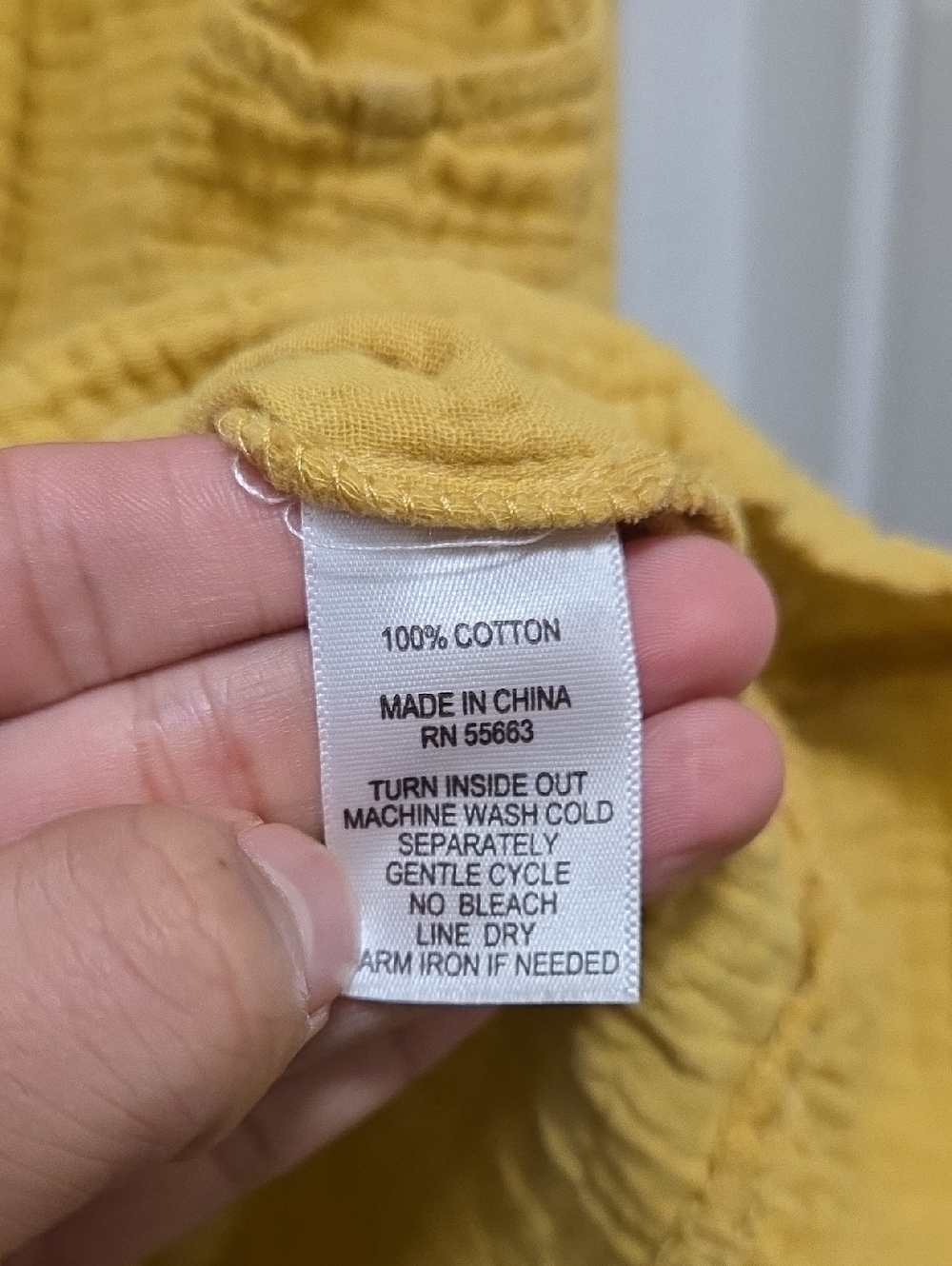 Cynthia Rowley Mustard Yellow Textured Ruffle Hem Tank Top Boho Cottagecore - Picture 5 of 8